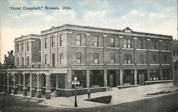 Hotel Campbell, Nowata, Oklahoma Postcard Postcard Postcard