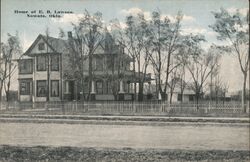 Home of E. B. Lawson, Nowata, Oklahoma Postcard Postcard Postcard