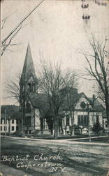 Baptist Church, Cooperstown, NY New York Postcard Postcard Postcard