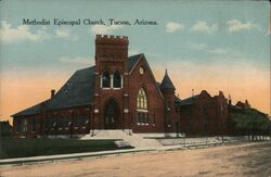 Methodist Episcopal Church, Tucson, Arizona Postcard Postcard Postcard