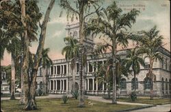 Judiciary Building, Honolulu, Territory of Hawaii Postcard