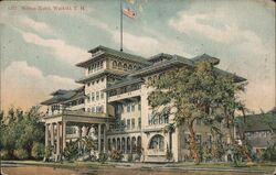 Moana Hotel, Waikiki, T.H. Postcard