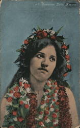 Hawaiian Belle, Hawaii Postcard Postcard Postcard