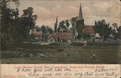 Castle Morton Church, Near Tewkesbury, Dates from Norman Period United Kingdom Gloucestershire Postcard Postcard Postcard