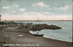 Juniper Point, East Side, Salem Willows, Massachusetts Postcard Postcard Postcard