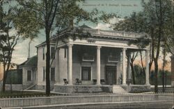 Residence of W. T. Ballagh, Nevada, MO Postcard