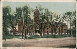 Springfield High School, Springfield MO Postcard