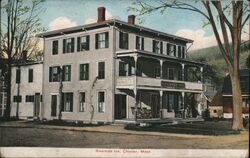 Riverside Inn, Chester, Massachusetts Postcard