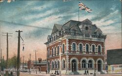 Post Office, Chatham, Ontario Postcard