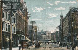 King St. West, Chatham, Ontario, Canada Postcard