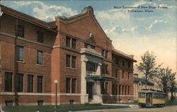 Main Entrance of New State Prison, Stillwater, Minn. Postcard