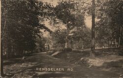 Rensselaer Rd. Loudonville, NY - Lindsey Series Postcard Postcard