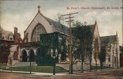 St. Peter's Church (Episcopal), St. Louis, MO Missouri Postcard Postcard Postcard