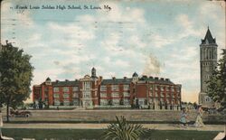 Soldan High School, St. Louis, Missouri Postcard