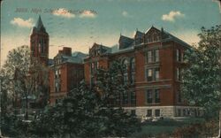 Springfield High School, Springfield, MO Postcard