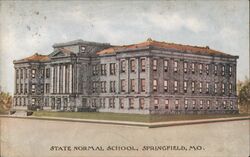 State Normal School, Springfield, MO Postcard