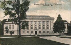 Morgan Hall, University of Alabama, Tuscaloosa Postcard Postcard Postcard