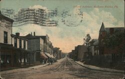 Island Avenue, McKees Rocks, Pennsylvania Postcard