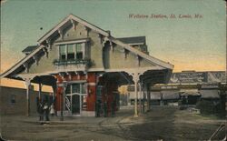 Wellston Station, St. Louis, Missouri Postcard