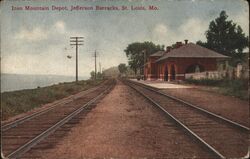 Iron Mountain Depot, Jefferson Barracks, St. Louis, Missouri Postcard Postcard Postcard