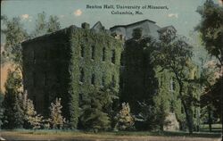 Benton Hall, University of Missouri, Columbia, MO Postcard