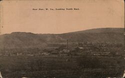 Paw Paw, West Virginia Looking Northeast Postcard