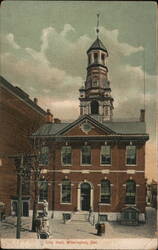 City Hall, Wilmington, Delaware Postcard