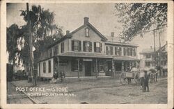 Post Office and Store, North Mountain, WV Postcard