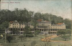 Oakland Hotel, Oakland, Maryland Postcard