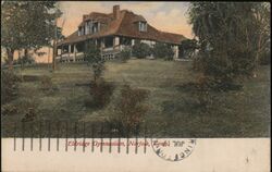 Eldridge Gymnasium, Norfolk, Conn. Postcard