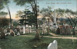 Burial Hill Postcard