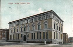 Omaha Public Library, Omaha, Nebraska Postcard Postcard Postcard Postcard