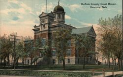 Buffalo County Court House, Kearney, Neb. Postcard