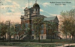 Buffalo County Court House, Kearney, Nebraska Postcard