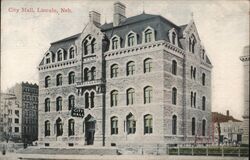 Lincoln, Neb. City Hall Nebraska Postcard Postcard Postcard