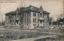 Norfolk High School, Norfolk, Nebraska Postcard Postcard Postcard