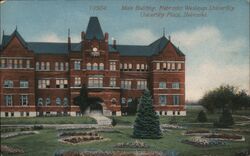 Nebraska Wesleyan University Main Building, University Place, NE Postcard Postcard Postcard