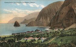 United States Leprosarium on Molokai, Hawaii Kalaupapa, HI Postcard Postcard Postcard