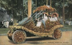 Floral Parade, Honolulu, Hawaii Postcard Postcard Postcard