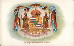 Royal Hawaiian Coat of Arms Postcard