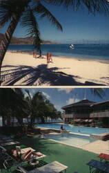 Grapetree Beach Hotel, St. Croix, US Virgin Islands Christiansted, VI Caribbean Islands Postcard Postcard Postcard