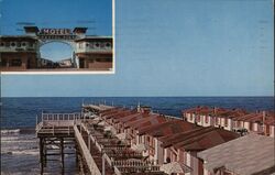 Crystal Pier Motel, San Diego, California Postcard