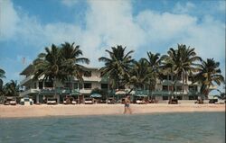 Rutger's Motor Lodge, Key Colony Beach, Florida Postcard