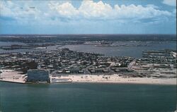 Aerial View of St. Petersburg Beach, Florida Postcard