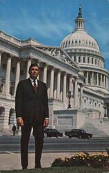 John Slack, US Congressman, West Virginia, US Capitol Postcard