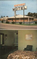 Mountaineer Motel, Morgantown, WV Postcard