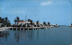 Stevens Botel Apartments, Marathon, Florida Keys Postcard