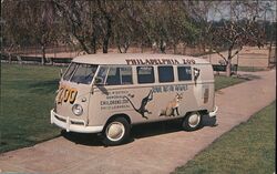 Philadelphia Zoo School Bus for Animals Pennsylvania Postcard Postcard Postcard