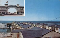 Crystal Pier Motel, Pacific Beach, San Diego, California Postcard Postcard Postcard