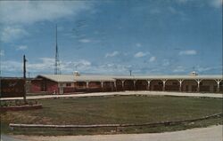 Sage Motel, Harrison, Nebraska Postcard